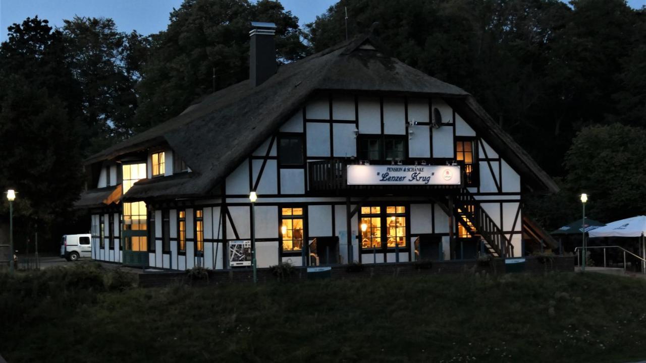 Pension und Schänke Lenzer Krug Malchow  Exterior foto